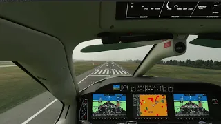 EGPH (edinburgh) landing in the new Flight simulator.