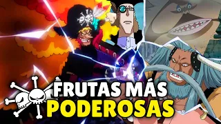 FRUTAS del DIABLO de los PIRATAS de BARBANEGRA! | Las 13 AKUMA NO MI mas PODEROSAS