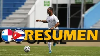 Resumen | PANAMÁ vs CUBA | Premundial SUB-20 de CONCACAF • GolCuba