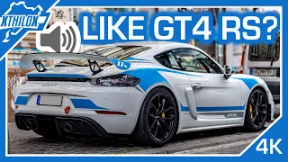 PORSCHE 718 GT4 MR - SOUNDCHECK - Enjoying the way Home from Nürburgring Nordschleife 🔊 like GT4 RS