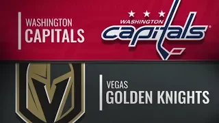 Recap: WSH vs VGK   Dec 4,  2018