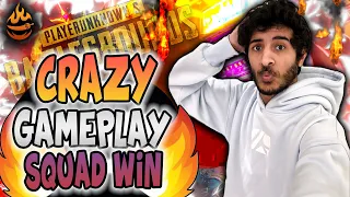 CRAZY PUBG Squad WIN🐔 : How We Won with Our Insane Rushing Tactics!🔥