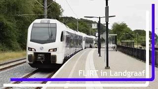 Arriva FLIRT 463, 462 en 453 vertrekken uit Landgraaf