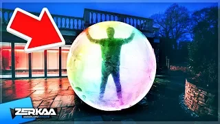 GIANT ZORB BALL IN THE SIDEMEN HOUSE!