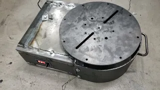 Make amazing circular welds! Rotary welding table rotating positioner