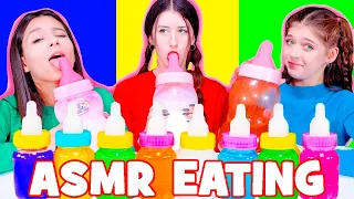 ASMR Eating Sounds Spicy Drink, Magic Bottle Mukbang