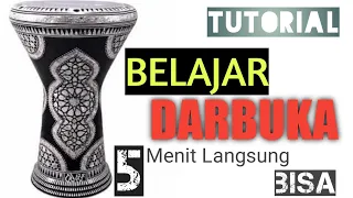 TUTORIAL PUKULAN DASAR DARBUKA MUDAH✓ 5MENIT LANGSUNG BISA