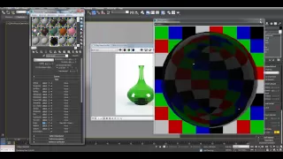 Уроки 3Ds Max. Vray материалы. Создание материала стекла