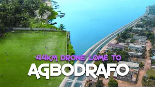 LOME TO AGBODRAFO EN DRONE 4K VIDEO ( DISCOVER TOGO)