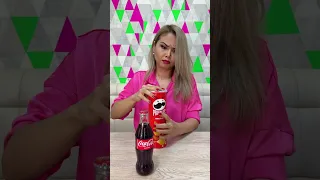 Funny Life hack: Pringles🥔Coca Cola and Magic #short #tiktok #funny