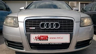 Audi A6 4F C6 - daytime running lights DRL activation - vključitev dnevnih luči