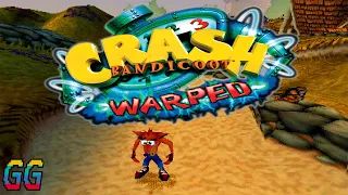 PS1 Crash Bandicoot 3: Warped 1998 (105%) - No Commentary