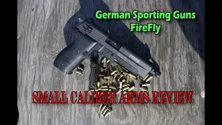 GSG Firefly, a great feeling fun filled .22 semi auto pistol