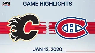 NHL Highlights | Flames vs. Canadiens – Jan. 13, 2020