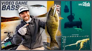 How to "Video Game" Bass Using Jerkbaits and MEGA Live