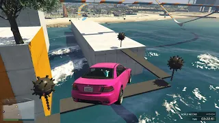 0.1% Players Can Land On A Terrorist Bomb Spot In This Race In GTA 5 !