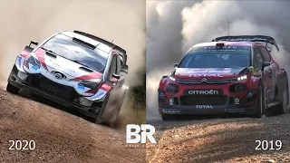 Sebastien Ogier // Toyota Yaris WRC (2020) vs Citroen C3 WRC (2019) // SAME STAGE