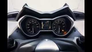 2017 Yamaha Xmax 300 0 -100 km/h Real Acceleration