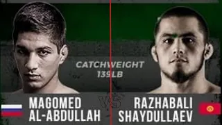 UAE WARRIORS 45 - 🇷🇺 MAGOMED AL ABDULLAH VS 🇰🇬 RAZHABALI SHAYDULLAEV