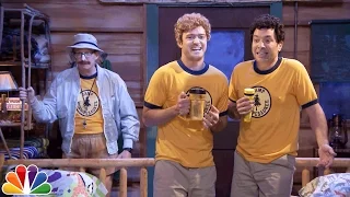 Young Jimmy Fallon & Justin Timberlake Sing "Ironic" at Camp Winnipesaukee