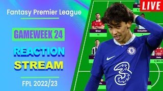 FPL Gameweek 24: REACTION STREAM | Live Q&A | Fantasy Premier League Tips 2022/23
