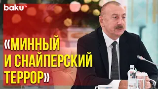 Президент Азербайджана Выступил на Заседании Совета Глав Стран СНГ | Baku TV | RU