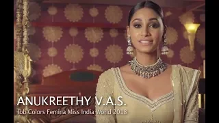 Anukreethy Vas's introduction video for Miss World 2018