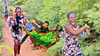 They Screamed and run! Whiles he attacked the bushman. Bushman Prank.