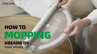 How to Use Mopping Function of Dreame D9
