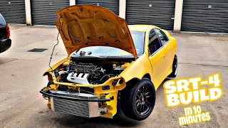 Building a SRT'4 in 10 minutes| Insane engine transformation!