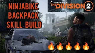 The Division 2 Ninjabike backpack Skill Build.