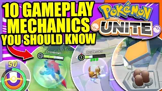 10 Gameplay Mechanics that will make you a BETTER PLAYER in Pokemon Unite