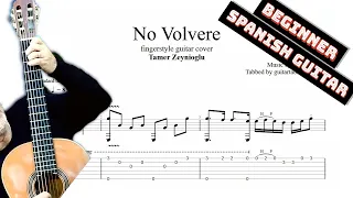 No Volvere TAB - acoustic fingerstyle guitar tabs (PDF + Guitar Pro)