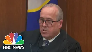 Chauvin Trial Judge Criticizes Rep. Maxine Waters Comments On Trial | NBC News
