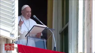 Papa Francisco - Oración del Ángelus en la solemnidad de la Asunción de la Virgen, 15-8-19