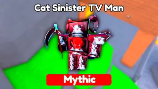 😱 I GOT NEW CAT SINISTER TV MAN! ☠️ Toilet Tower Defense