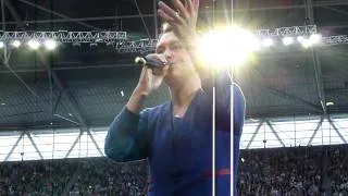 Take That - Hold Up A Light - Progress Live - Wembley 8th July