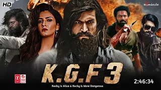 Kgf 3 Full Movie In Hindi Dubbed Update | Yash | Rana Daggubati | Kgf 3 Trailer | New South Movie