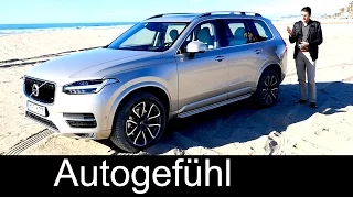 Documentary all-new Volvo XC90 2016 FULL test drive REVIEW T8 & T6 Inscription D5 Momentum