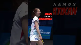 Matsuyama/Chiharu Shida : top saves of the week All England 2024 #allengland2024  #shorts 🔥🇯🇵🏸