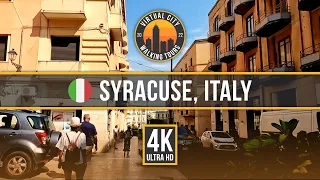 🇮🇹 SYRACUSE, ITALY (SICILY) – Ortigia Island & City Walking Tour 2022 [4K Walk]