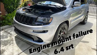 Jeep srt engine mount failure