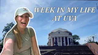 COLLEGE WEEK IN MY LIFE at UVA VLOG: soccer game, friends, studying, and more