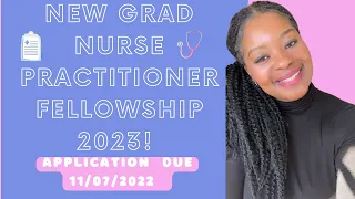 New NP Graduate Fellowship 2023! | Dr. Lada