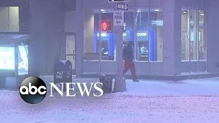 Snow Covers New York City | "WINTER WEATHER EMERGENCY"