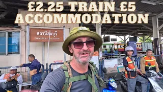 Bangkok To Kanchanaburi By 3rd Class Train And Accommodation