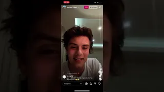 Louis Partridge Instagram Live 22/9/2021