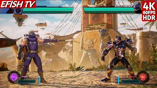 Ultimate Hawkeye vs Premium Black Panther (Hardest AI) - Marvel vs Capcom: Infinite