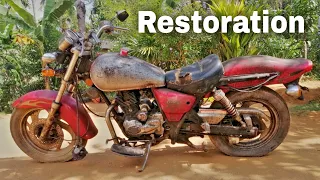 Restoration Old Motorcycle Hercules HC150 | Motorcycle Full Restoration