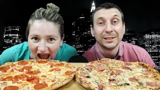 МУКБАНГ ПИЦЦА ДОДО | MUKBANG PIZZA DODO | #pizza #пицца #mukbang #мукбанг #asmrrussia